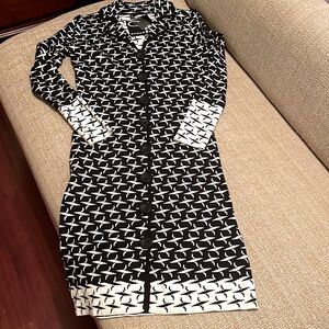 Cyrus long button down sweater